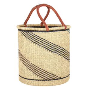 Zen Tall Basket with Two Handles